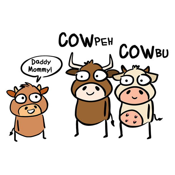 PRE-ORDER T-Shirt - Cow Peh Cow Bu