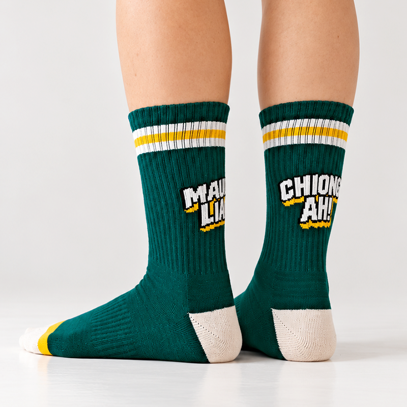 Mai Tu Liao/ Chiong Ah Crew Socks