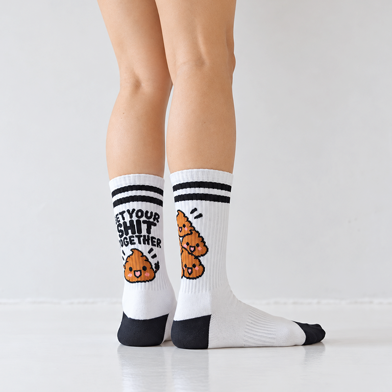Get Your Shit Crew Socks
