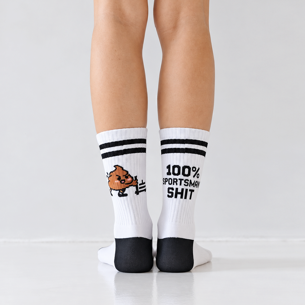 SportsmanShit Crew Socks