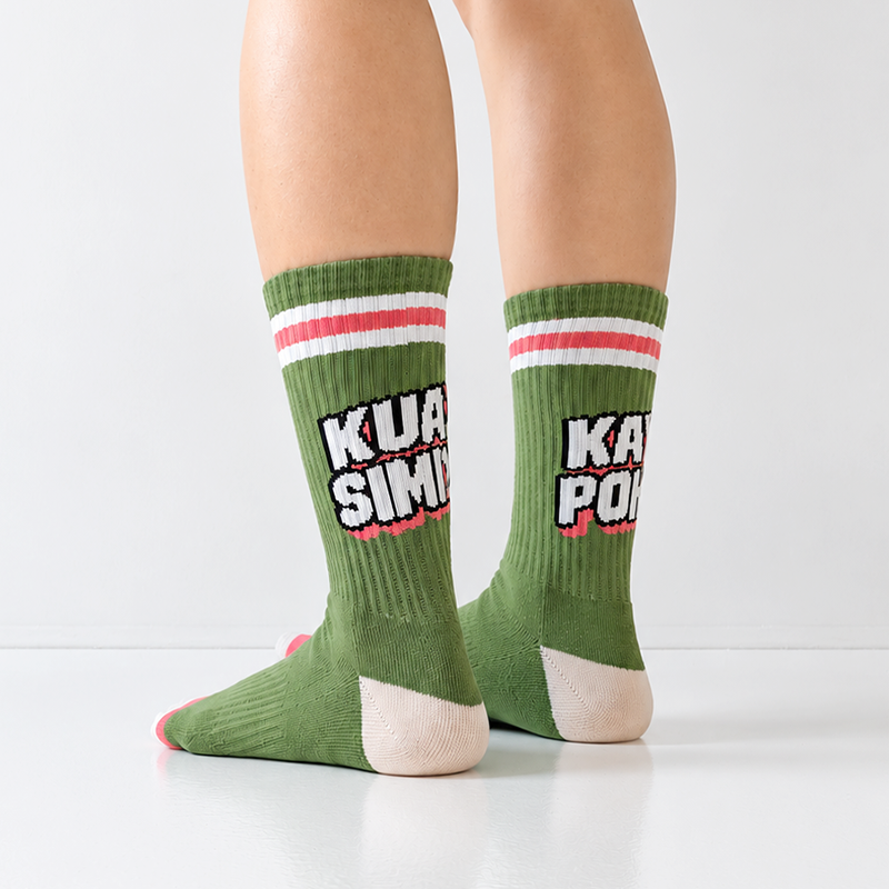 Kua Simi/ Kaypoh Crew Socks