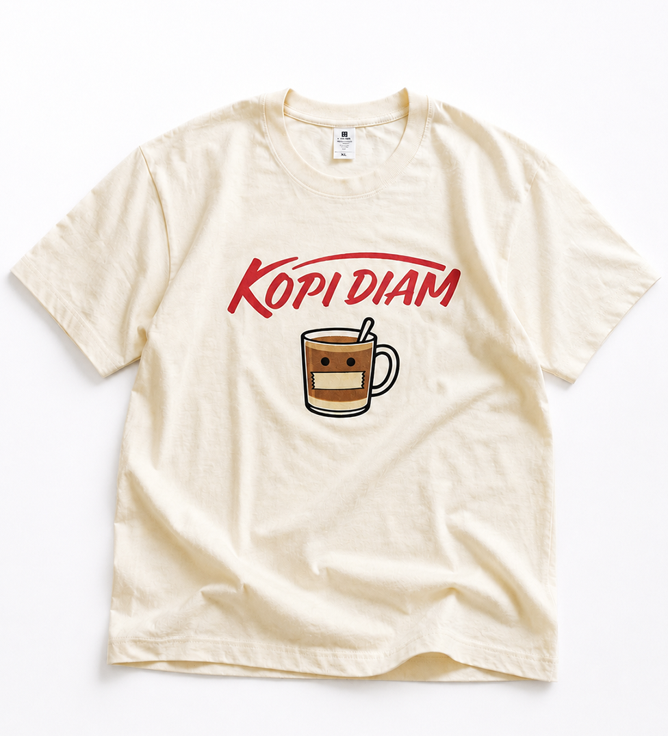 PRE-ORDER: The Kopi Diam Tee