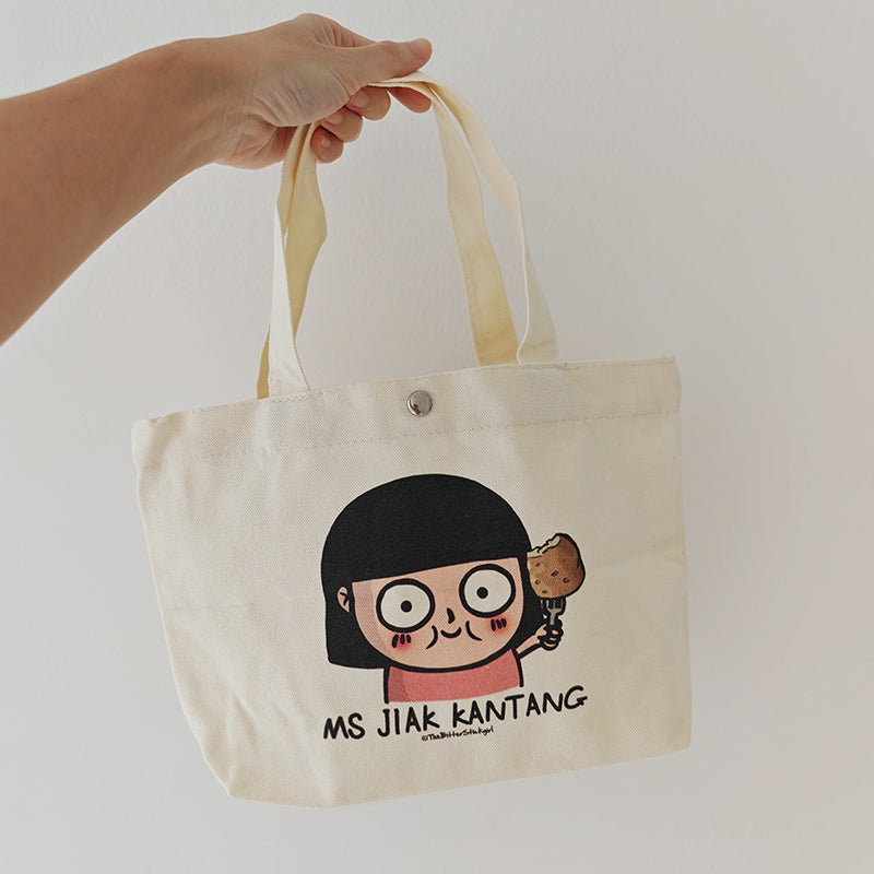 Canvas Lunch Bag - Ms Jiak Kantang