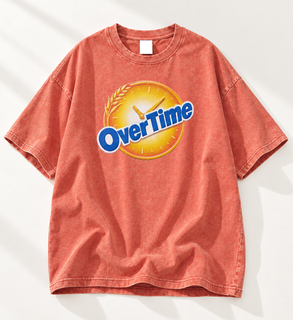 PRE-ORDER: The OverTime Washed Vintaged Tee
