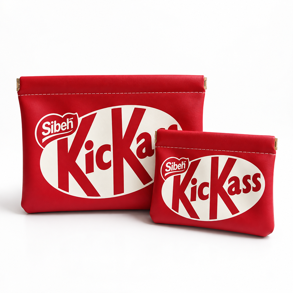 KickAss Self-Closing Pouch 2-Piece Set