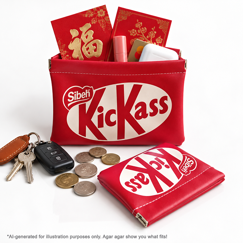 KickAss Self-Closing Pouch 2-Piece Set