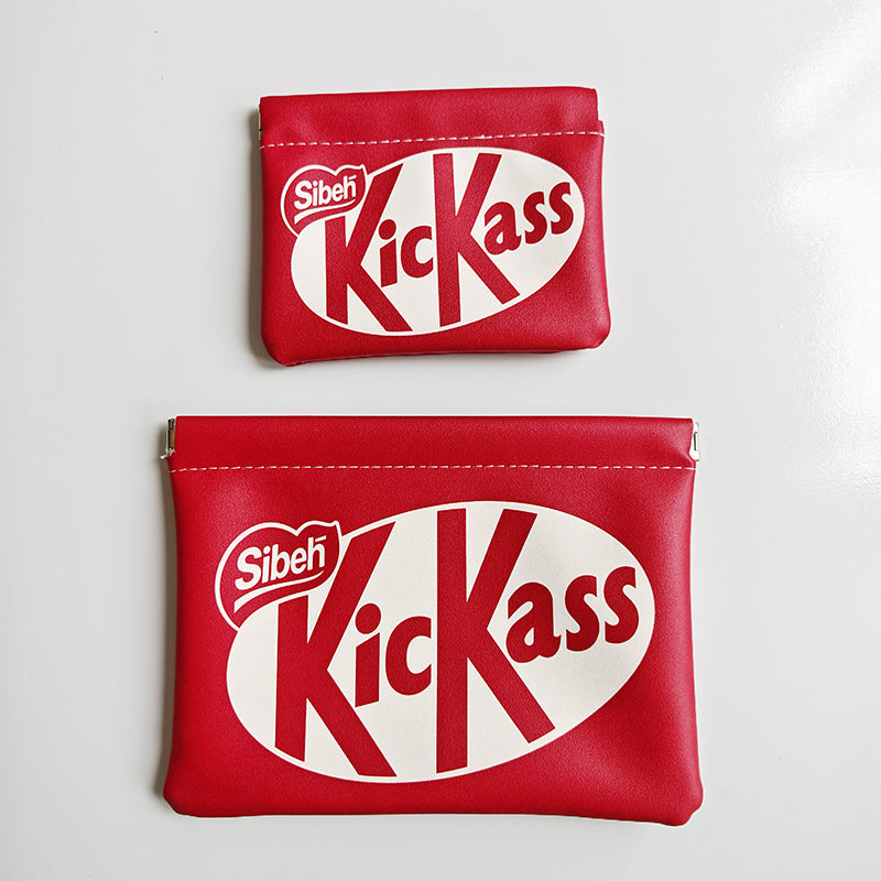 KickAss Self-Closing Pouch 2-Piece Set