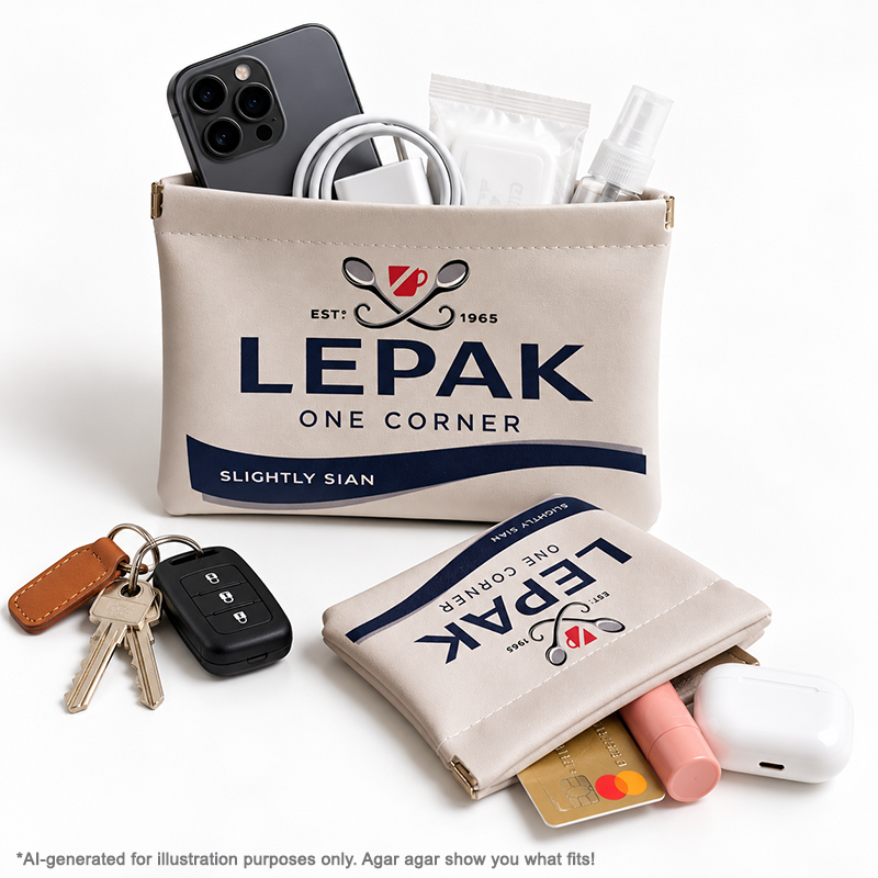 Lepak Self-Closing Pouch 2-Piece Set