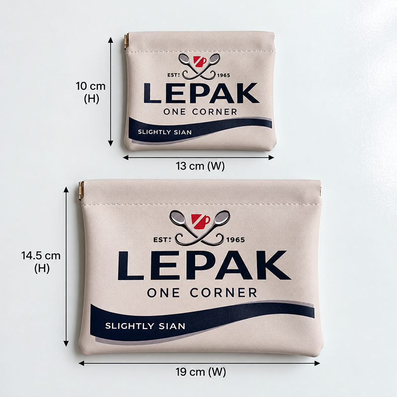 Lepak Self-Closing Pouch 2-Piece Set