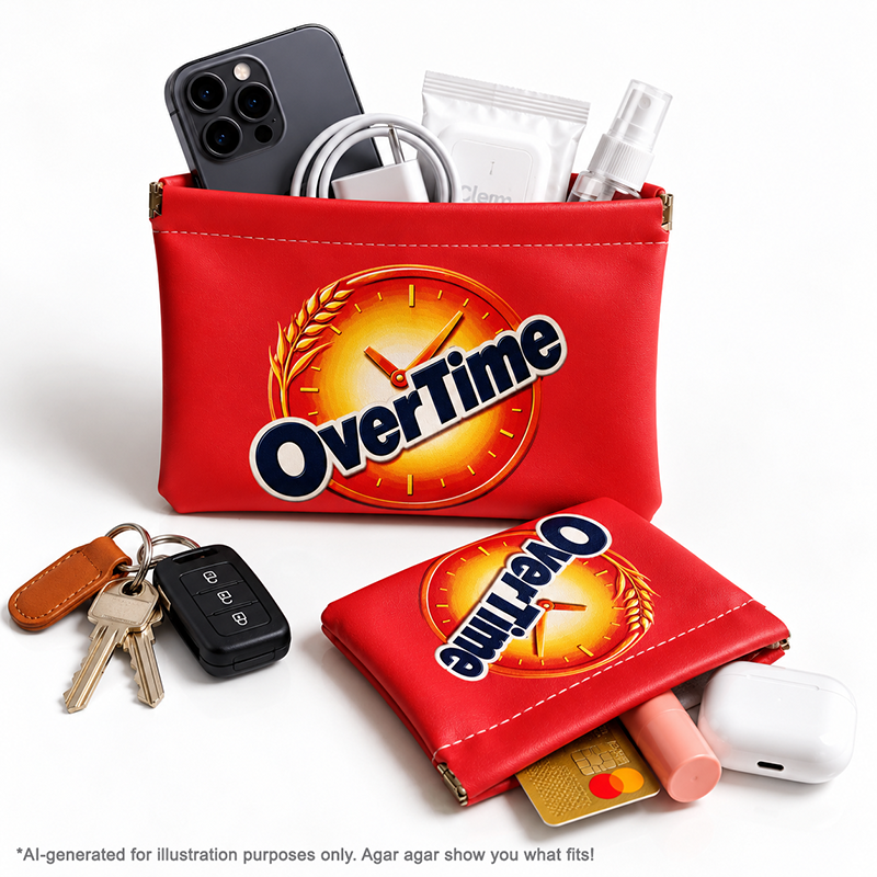 Overtime Self-Closing Pouch 2-Piece Set