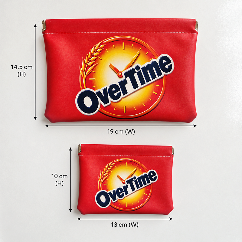 Overtime Self-Closing Pouch 2-Piece Set