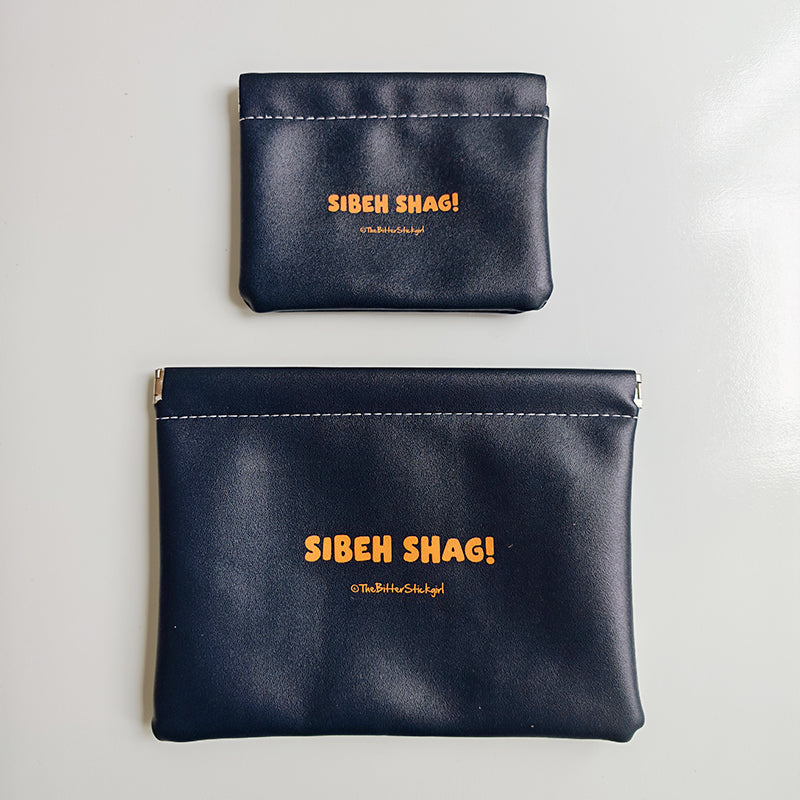 Tired Self-Closing Pouch 2-Piece Set