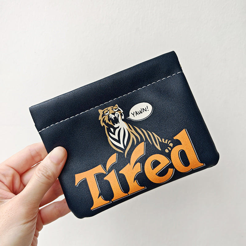 Tired Self-Closing Pouch 2-Piece Set