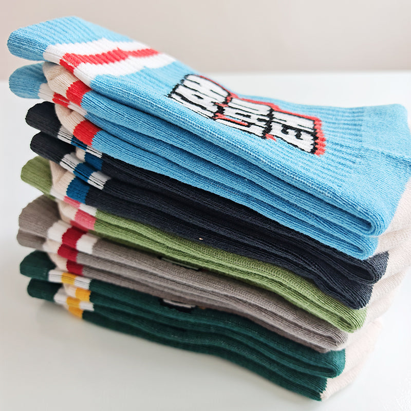 Singlish Crew Socks- Set of 5
