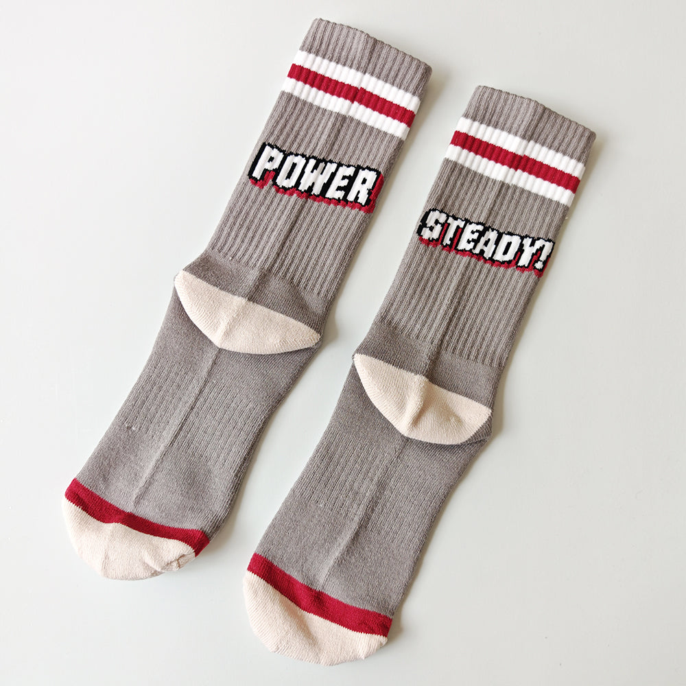 Power/ Steady Crew Socks
