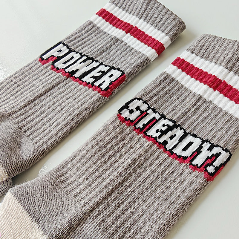 Power/ Steady Crew Socks