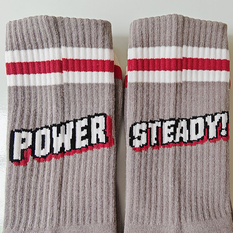 Power/ Steady Crew Socks