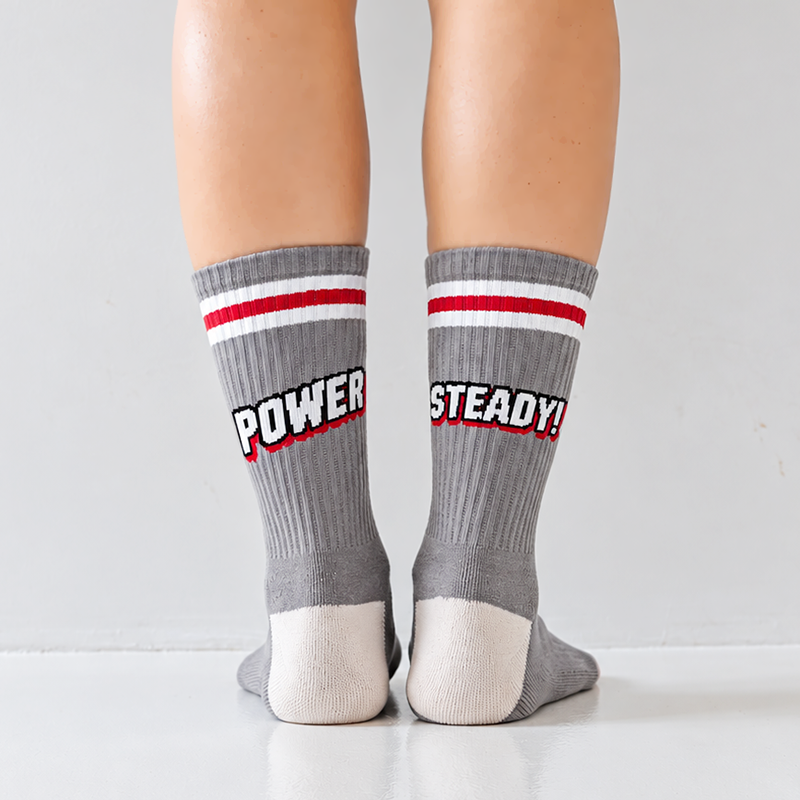 Power/ Steady Crew Socks