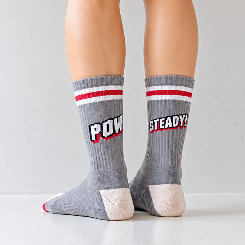 Power/ Steady Crew Socks