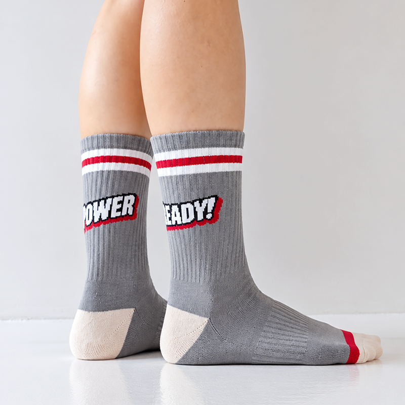 Power/ Steady Crew Socks