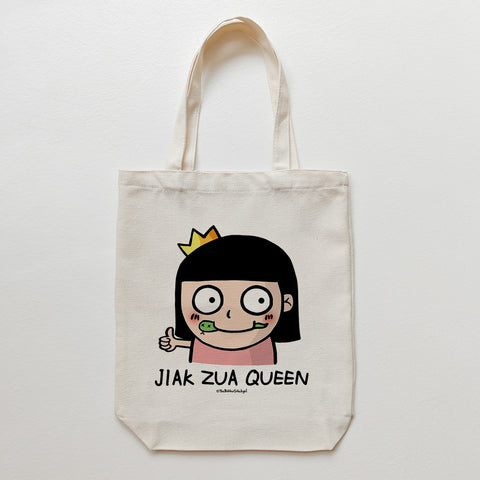 Tote Bag - Jiak Zua King Queen