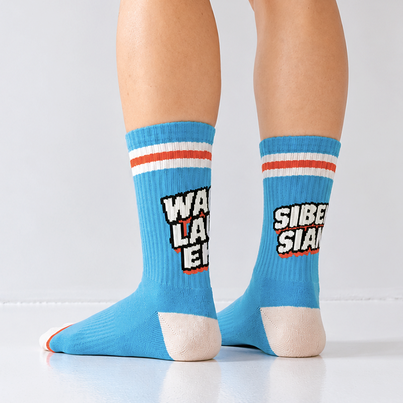 Wah Lau Eh/ Sibeh Sian Crew Socks