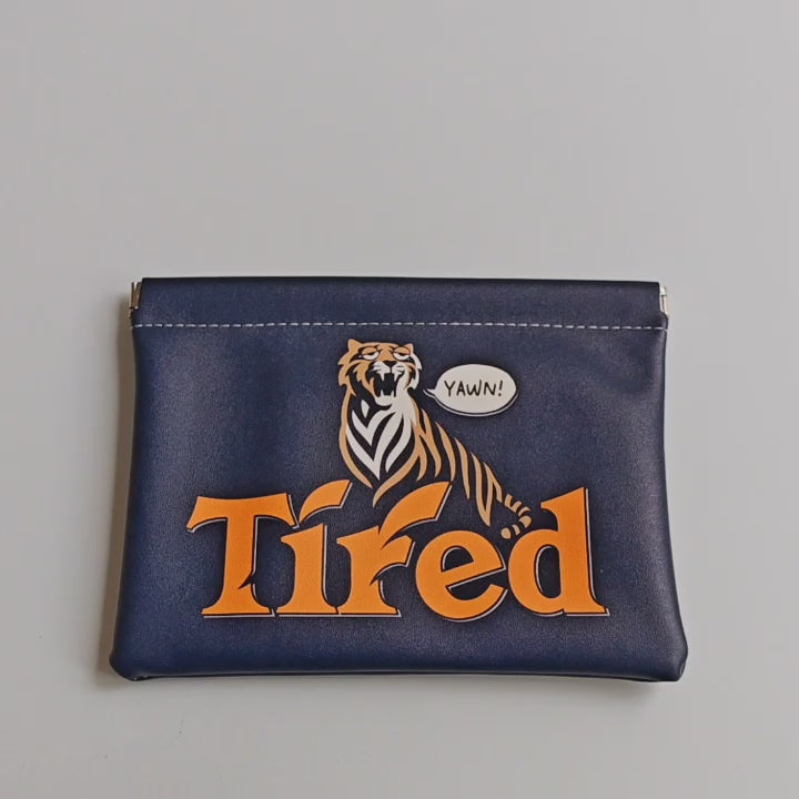 Tired Self-Closing Pouch 2-Piece Set
