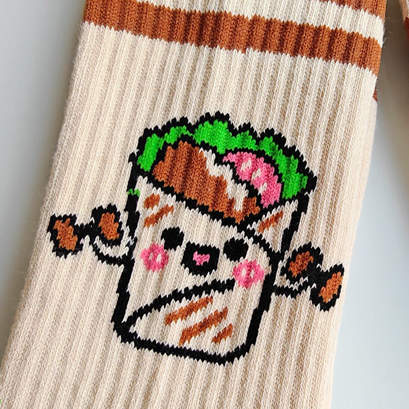 One More Wrap! Crew Socks