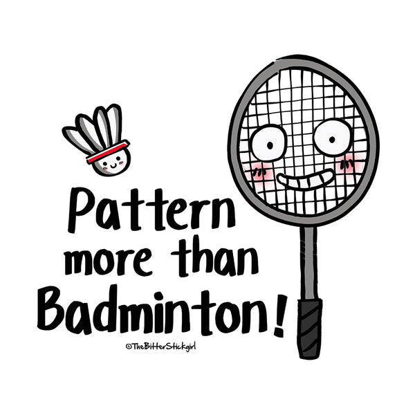 PRE-ORDER Dri-Fit Tee -Pattern Badminton